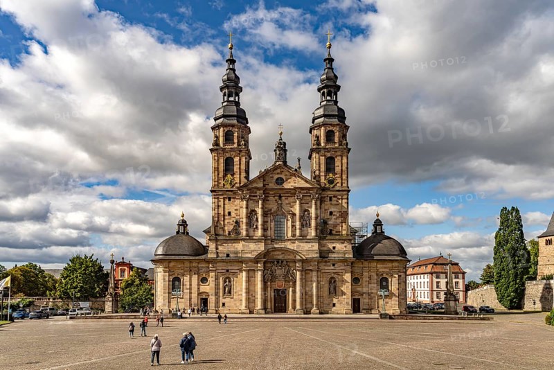 The Fulda Cathedral of St Salvator, Fulda, Hesse, Germany
