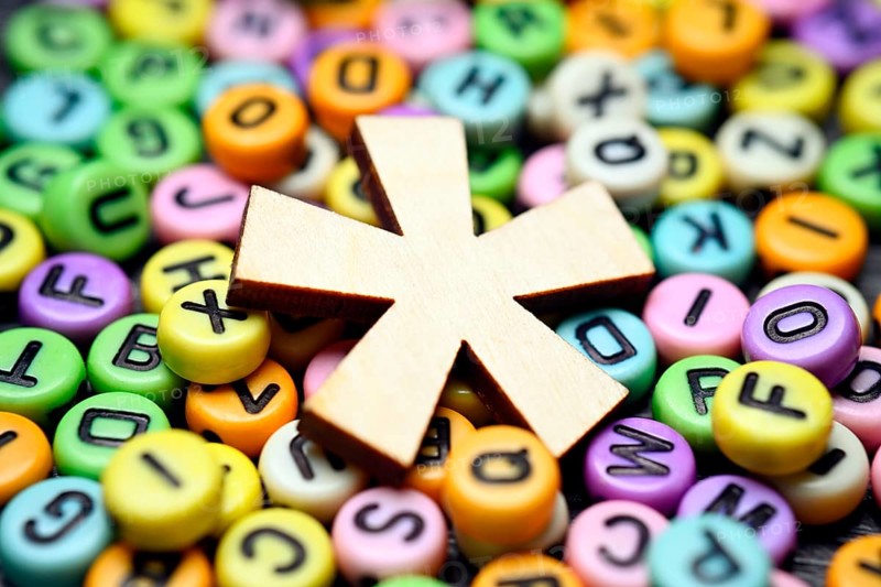 Gender star on letters