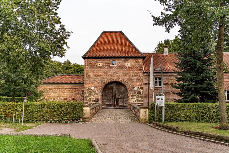 Sythen Castle in Haltern am See, North Rhine-Westphalia, Germany