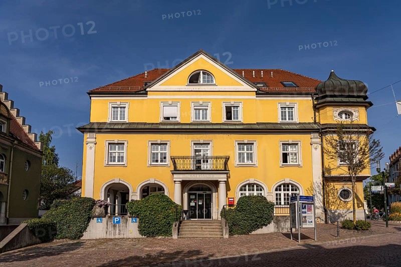 Town Hall II in Donaueschingen, Baden-Württemberg, Germany
