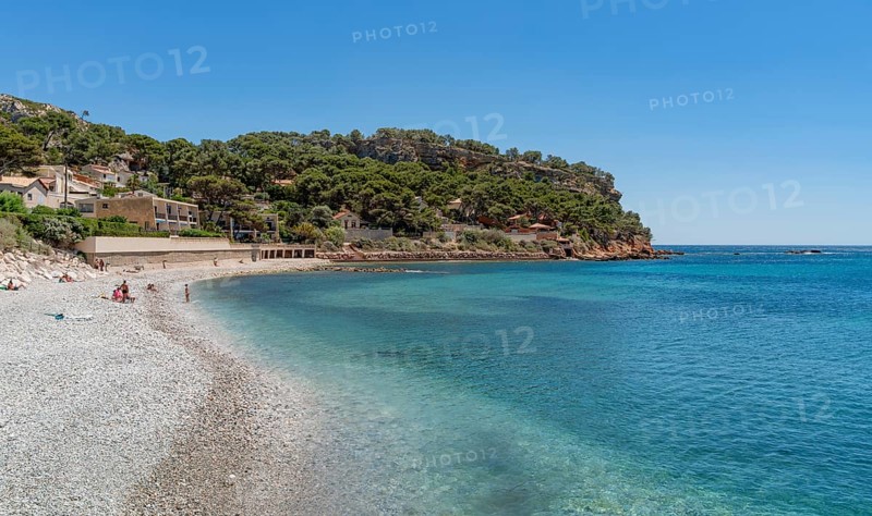 Scenery around Carry-le-Rouet, a commune in the Provence region in Southern France