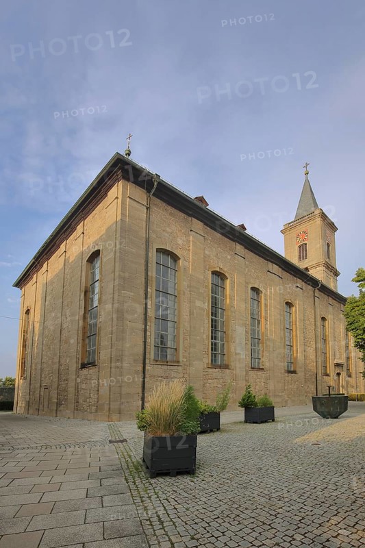 Gothic Church of the Assumption of the Virgin Mary, Pfarrer-Alois-Friedrich-Platz, Bad Neustadt an der Saale, Rhön, Lower Franconia, Franconia, Bavaria, Germany