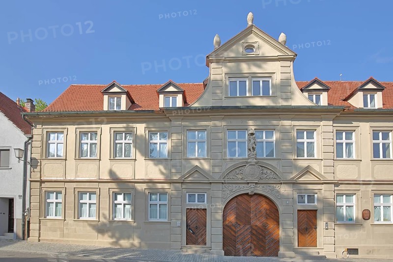 Baroque Propstenhof, building, Zeil am Main, Lower Franconia, Franconia, Bavaria, Germany