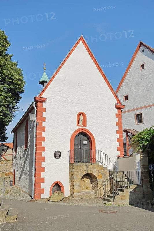 Late Gothic Anna Chapel, Zeil am Main, Lower Franconia, Franconia, Bavaria, Germany