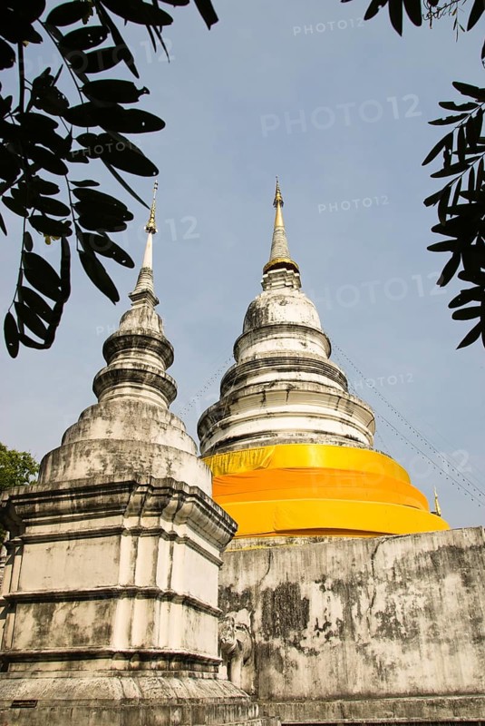 Wat Phrasing in Chiang Mai, Chiang Mai, Chiang Mai, Chiang Mai, Thailand