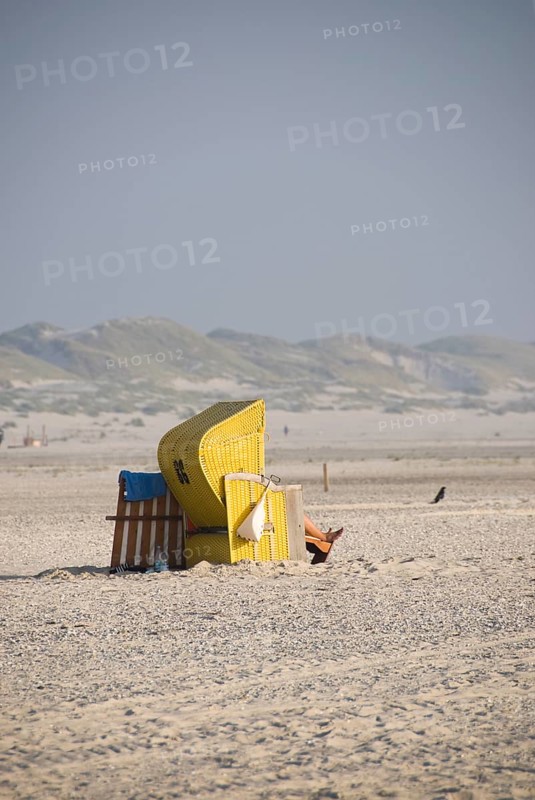 Impressions of the beach in the village of Süddorf on the North Frisian island of Amrum, Amrum, Süddorf beach, North Frisia, Germany