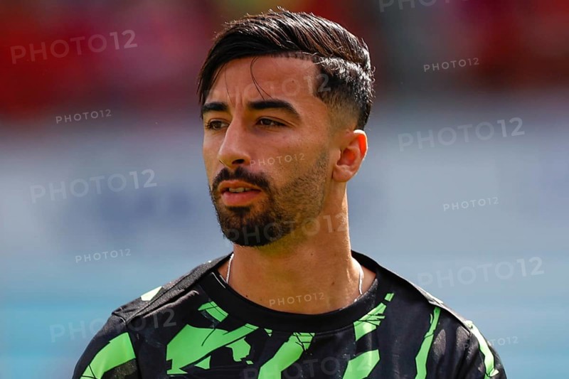 Football, Bundesliga 1, Matchday 1, 2025/2026, 1. FC Heidenheim vs. VFL Wolfsburg, 23.08.2025, Voith-Arena, Heidenheim, Germany, Mohammed AMOURA VFL Wolfsburg
