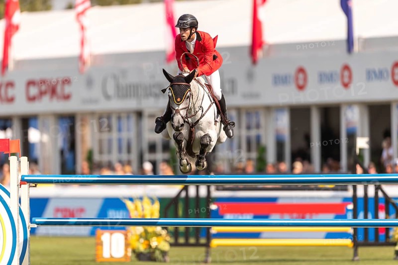 Roy Van Beek of Belgium, riding Cavoiro-H Old, competes in the first round of the 2025 BMO Nations Cup during the Spruce Meadows Masters on September 6, 2025 in Calgary, Alberta, Canada, North America