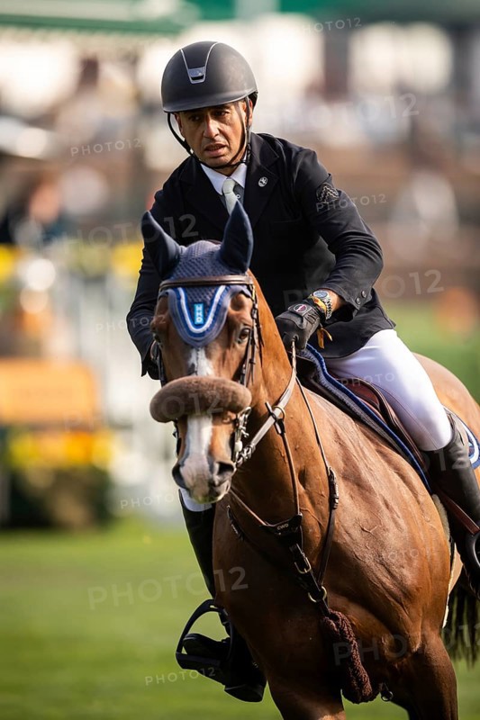 Sameh El Dahan or Great Britain, riding WKD Toronto competes in the 2025 Spruce Meadows Masters on September 4, 2025 in Calgary, Alberta, Canada, North America
