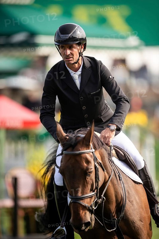 Steve Guerdat of Switzerland, riding Venard de Cerisy competes in the 2025 Spruce Meadows Masters on September 4, 2025 in Calgary, Alberta, Canada, North America