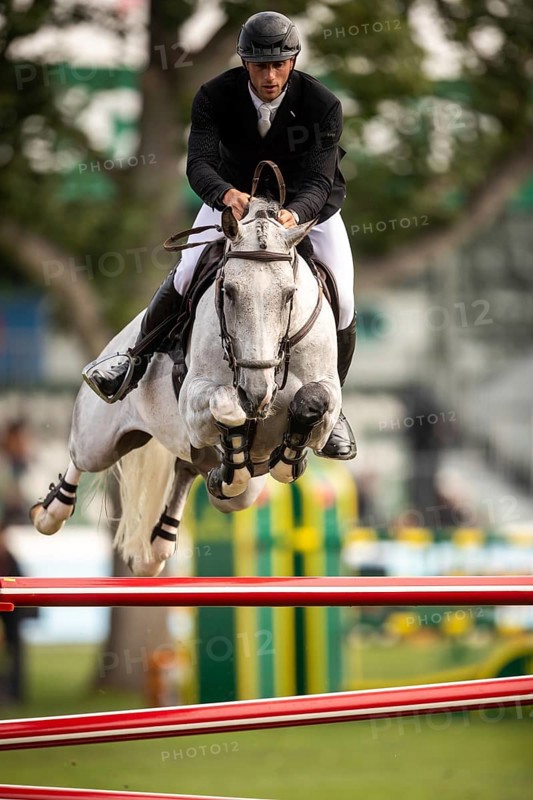 Richard Vogel of Germany, riding Cloudio competes in the 2025 Spruce Meadows Masters on September 4, 2025 in Calgary, Alberta, Canada, North America
