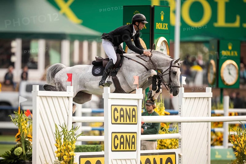 Richard Vogel of Germany, riding Cloudio competes in the 2025 Spruce Meadows Masters on September 4, 2025 in Calgary, Alberta, Canada, North America