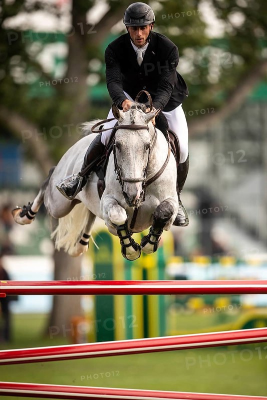 Richard Vogel of Germany, riding Cloudio competes in the 2025 Spruce Meadows Masters on September 4, 2025 in Calgary, Alberta, Canada, North America