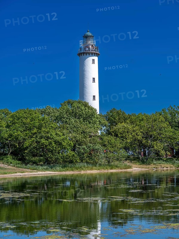 Long Erik Lighthouse, Long Erik, on the northern tip of the Swedish Baltic Sea island of Öland, Stora grundet, Öland, Sweden