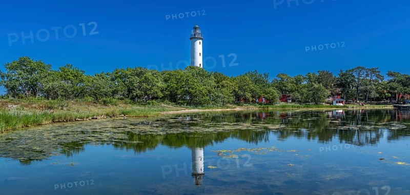 Long Erik Lighthouse, Long Erik, on the northern tip of the Swedish Baltic Sea island of Öland, Stora grundet, Öland, Sweden