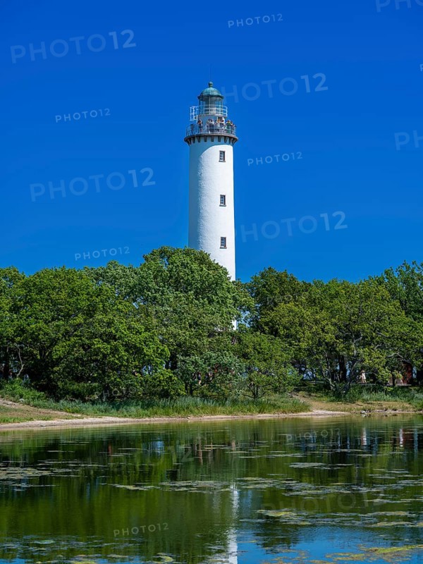 Long Erik Lighthouse, Long Erik, on the northern tip of the Swedish Baltic Sea island of Öland, Stora grundet, Öland, Sweden