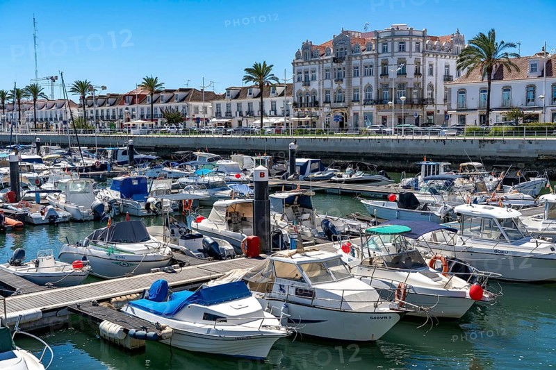Marina Vila Real de Santo António, town on the border with Spain, Vila Real de Santo António, Algarve, Portugal