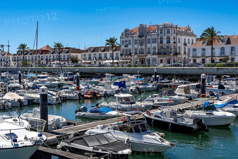 Marina Vila Real de Santo António, town on the border with Spain, Vila Real de Santo António, Algarve, Portugal