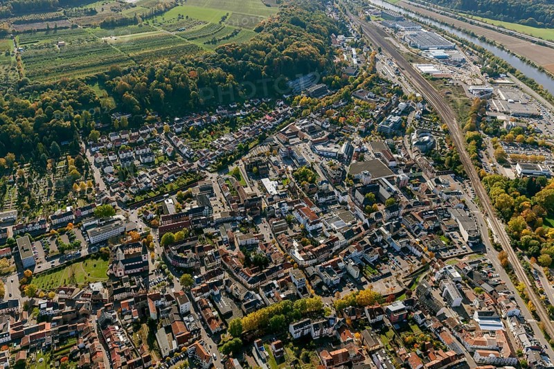 Aerial photo, Saar, Merzig, Saarland, Germany, Europe, birds-eyes view, aerial photography, aerial photography, overview, overview, bird's eye view