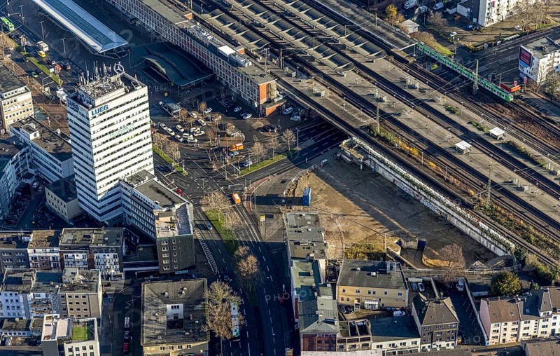 Gleisdreieck, Bochum, Ruhr Area, North Rhine-Westphalia, Germany