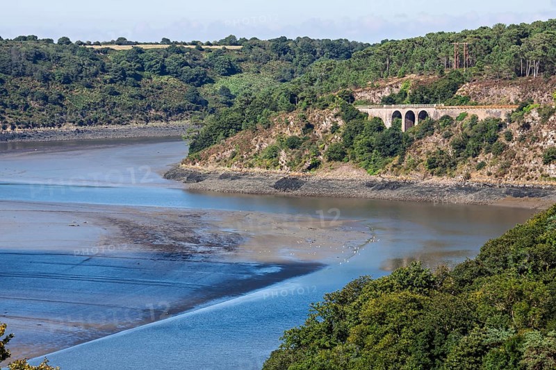 Trieux estuary, Brittany, France