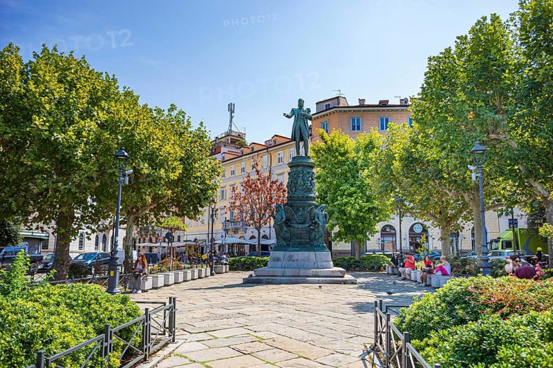 Plazza Venezia in Trieste, Friuli-Venezia Giulia, Italy