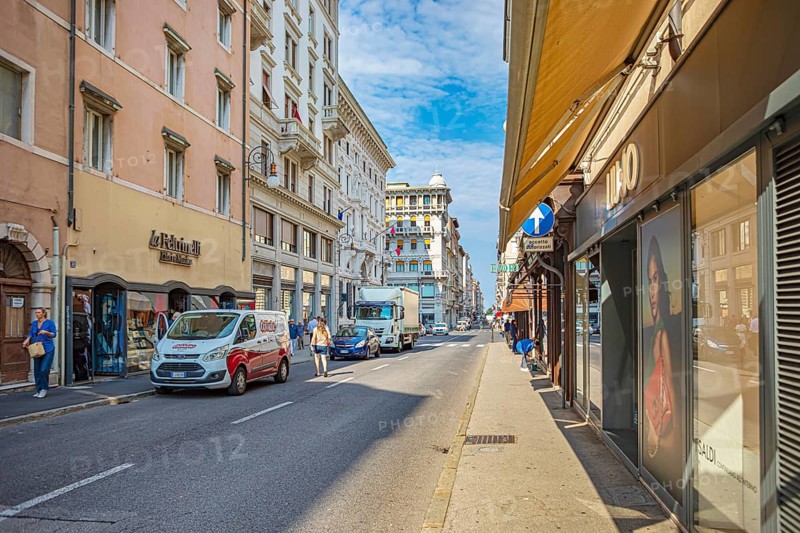 Via San Lazzario of Trieste, Friuli-Venezia Giulia, Italy