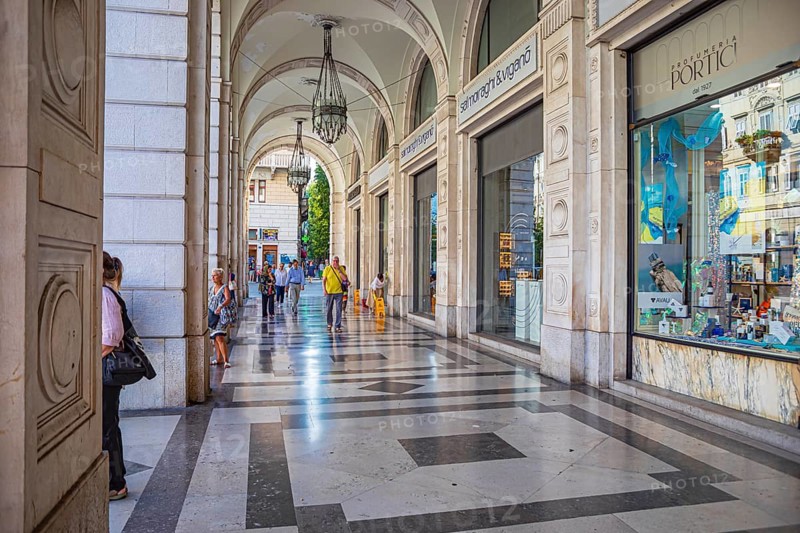 Via Giosue Carducci from Trieste, Friuli-Venezia Giulia, Italy