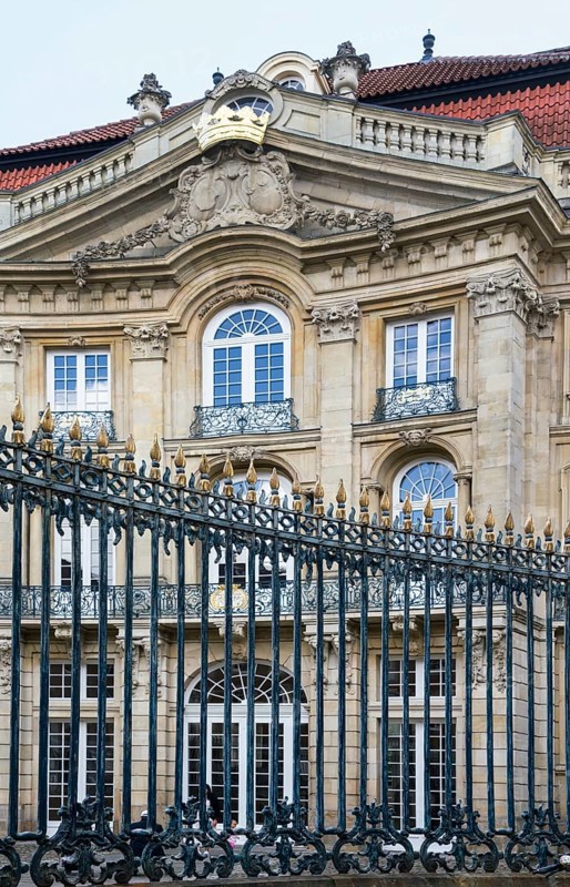 Erbdrostenhof, built between 1753 and 1757 by Johann Conrad Schlaun, Münster, North Rhine-Westphalia, Germany