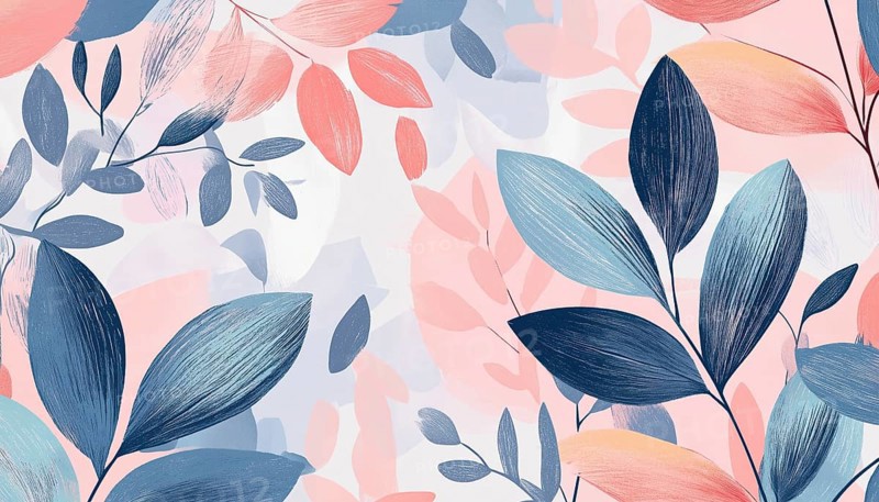Hand Drawn Doodle Floral Plants: A Creative Abstract Art Pattern For Wall Decoration, Postcard, Poster, Or Brochure, AI generated