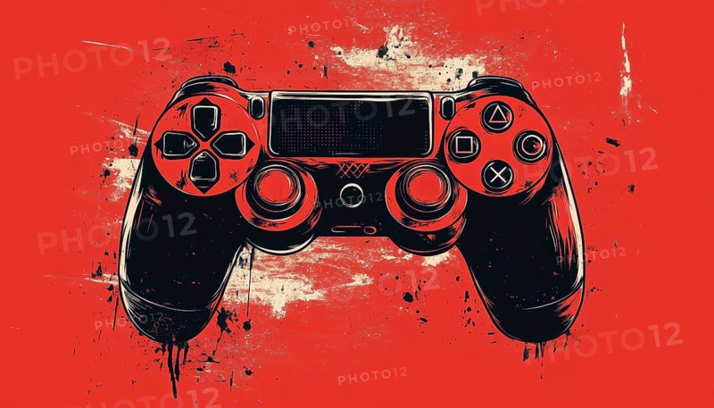 Everyday Is Game Day Joystick Gamer Tee Shirt Graphics - A Collection Of Graphics For Tee Shirts Catered Towards Joystick Gamers Who Play Every Day, AI generated