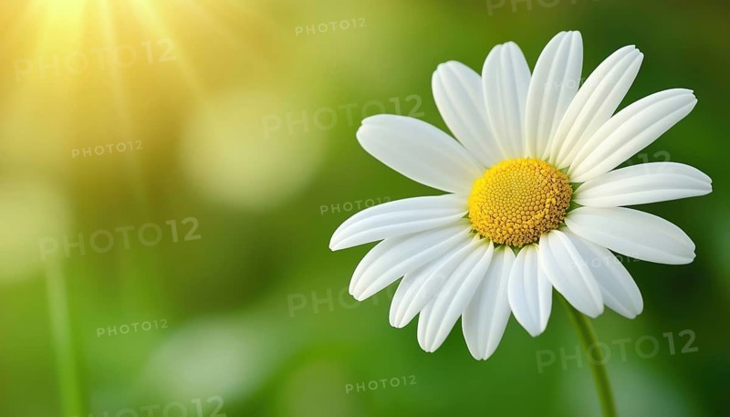 Stunning White Daisy: Ideal For Wedding, Birthday, Mother'S Day, And Seasonal Holiday Invitations And Greeting Cards. Versatile And Elegant Flower, AI generated
