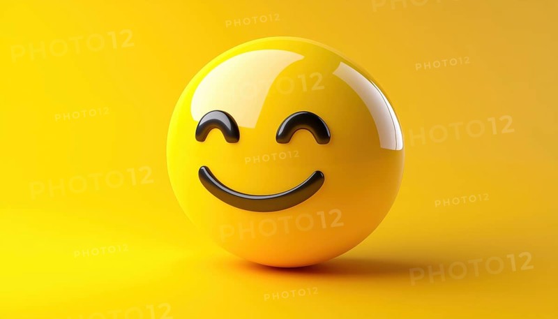 100% Emoji: Emoticon Depicting One Hundred Percent. Symbol Of Full Commitment And Satisfaction. Popular Icon Used To Show Complete Approval, AI generated