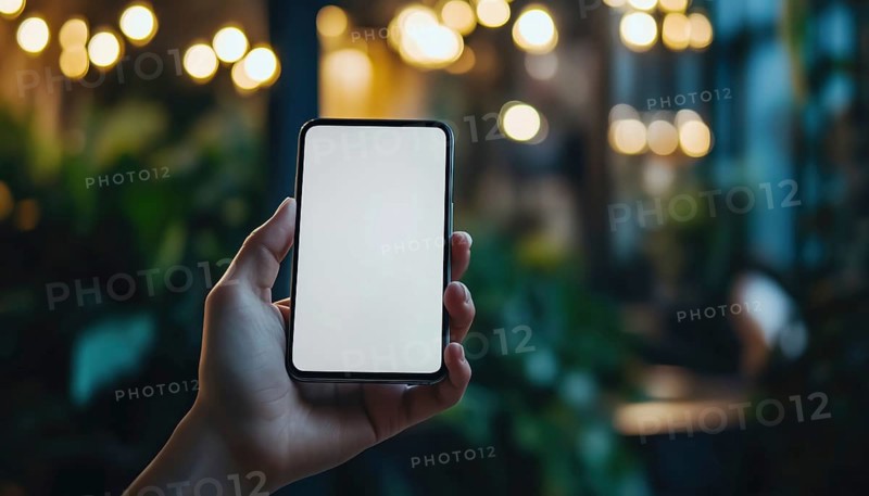 Maximizing Social Network Experience With Smartphone Mockup: Embracing Digital Distraction And Wasting Time On Social Platforms Instead Of Being Productive, AI generated