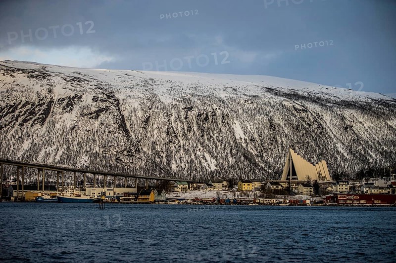 Norway Tromsø winter cold mountains