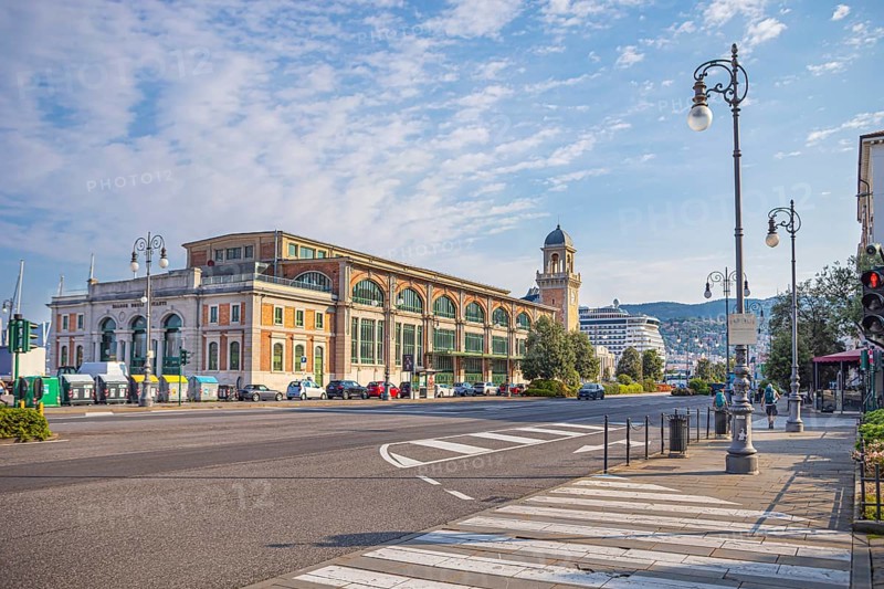 Old fishermen's market in Trieste, Friuli-Venezia Giulia, Italy
