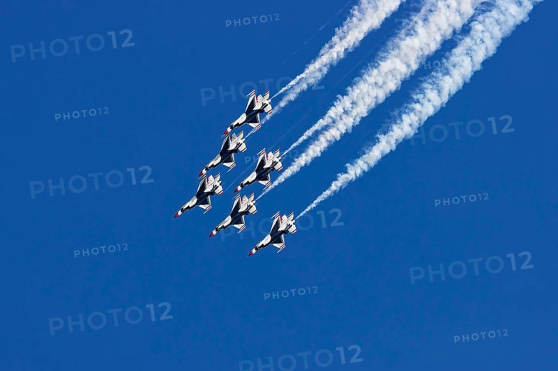 Aviation, USAF fighter jets at an air show, Mirabel, Province of Quebec, Canada