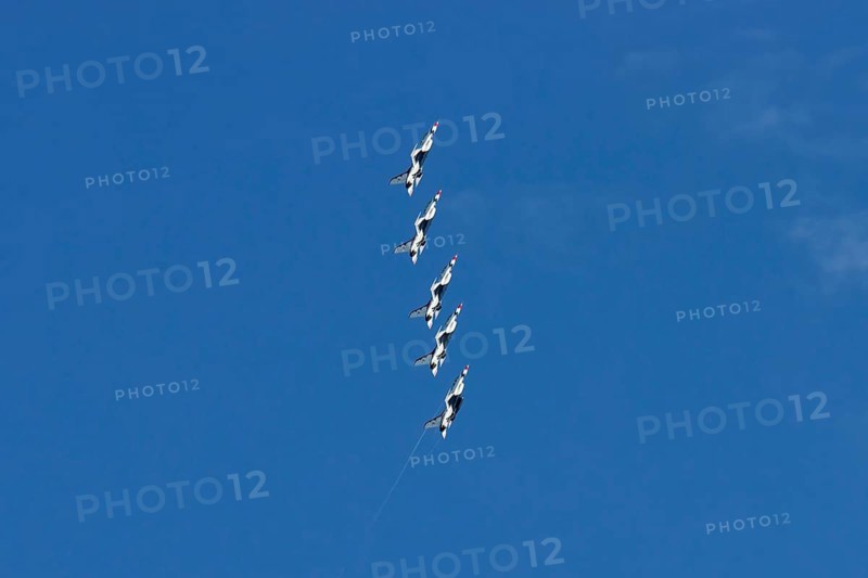 Aviation, USAF fighter jets at an air show, Mirabel, Province of Quebec, Canada