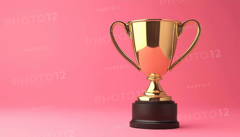 Award Cup Business In Ar: High-Quality Graphic Depicting Winners And Champions In Contests. Suitable For Web Projects And Applications. Limited Stock Available, AI generated