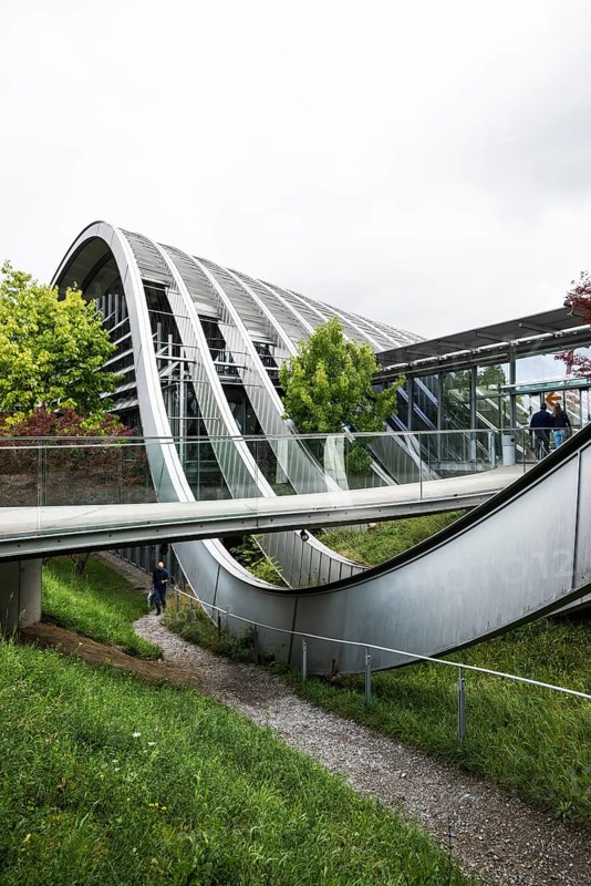 Museum, Paul Klee Centre, architect Renzo Piano, Bern, Canton of Bern, Switzerland