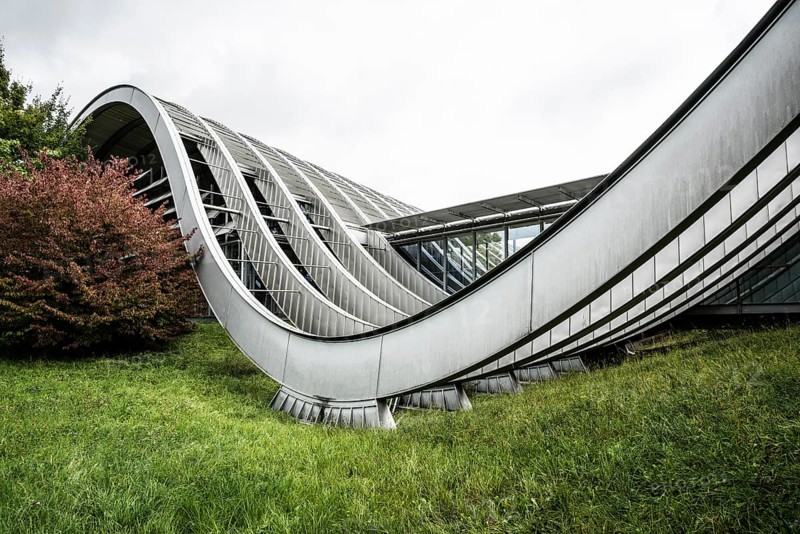 Museum, Paul Klee Centre, architect Renzo Piano, Bern, Canton of Bern, Switzerland