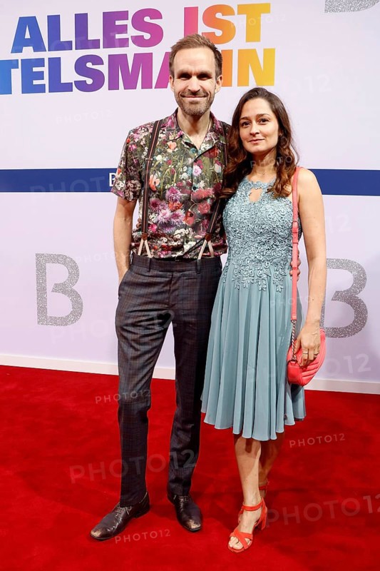 Sarah Alles and Thimon von Berlepsch arriving at the Bertelsmann Summer Party 2025 at the Bertelsmann Representative Office in Berlin on 11 September 2025