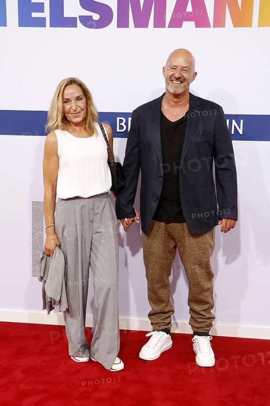 Detlev and Nicole Stevens arriving at the Bertelsmann Summer Party 2025 at the Bertelsmann Representative Office in Berlin on 11 September 2025