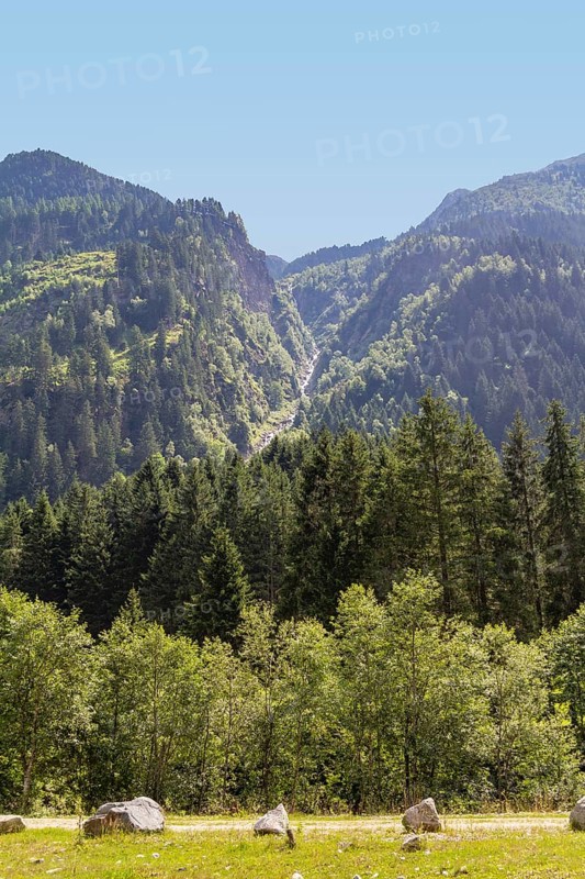 Impression around the Stubaital in Tyrol, a district in Austria