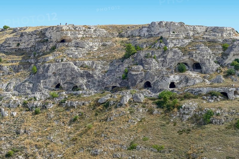 Impression around Matera in the region of Basilicata in Southern Italy
