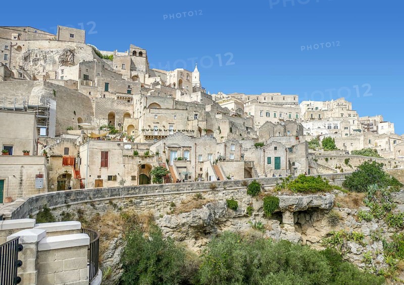 Impression around Matera in the region of Basilicata in Southern Italy