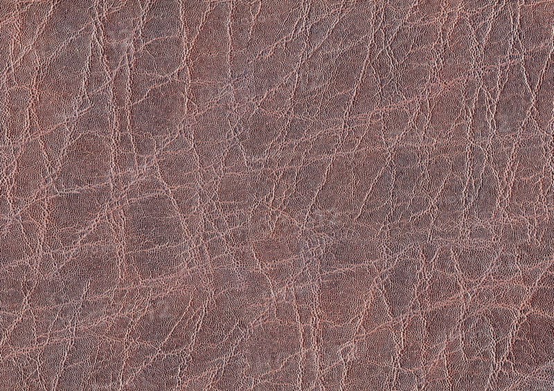 A full frame abstract brown leather background