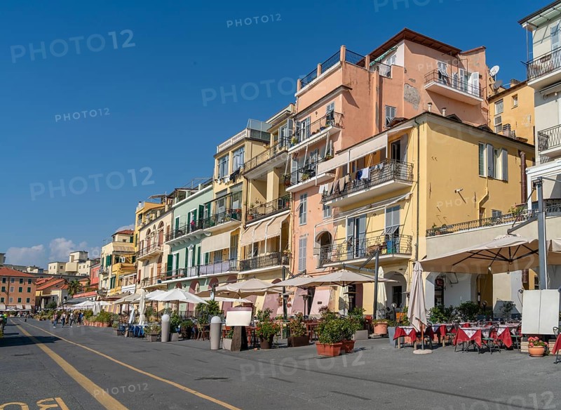 Impression of Imperia, a coastal city in Liguria, Italy