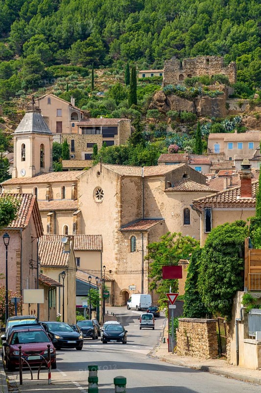 Impression of Beaumes-de-Venise, a commune in the Vaucluse department in the Provence region in southeastern France