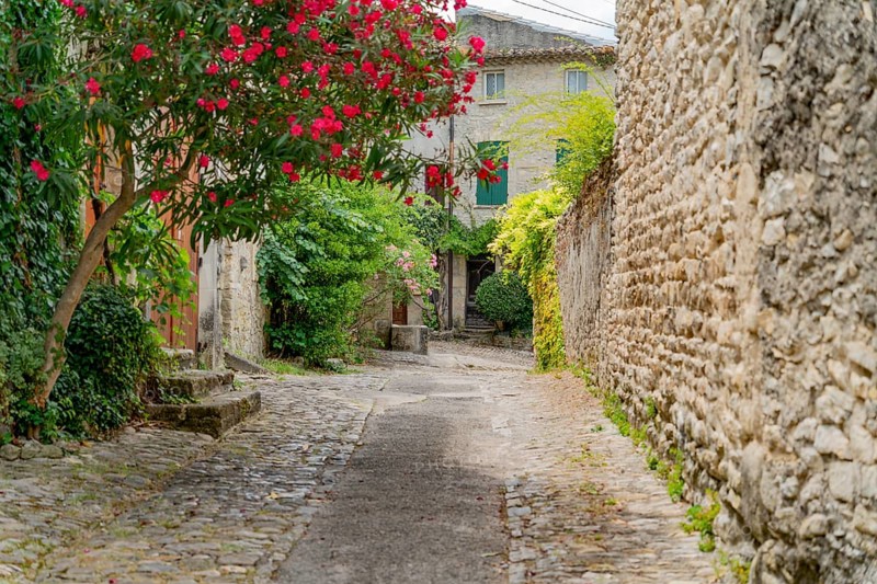 Impression of Vaison-la-Romaine, a town in the Vaucluse department in the Provence region in southeastern France